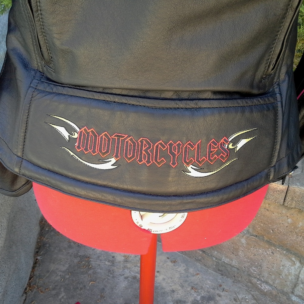 Harley Davidson convertible leather jacket - Picture 3 of 8